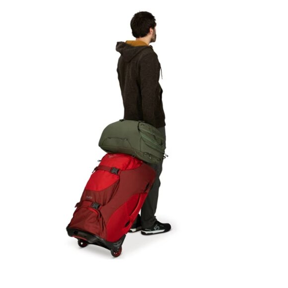 Osprey Porter 30L Carry On Travel Backpack - Petunia Blue color. - Picture 12 of 16